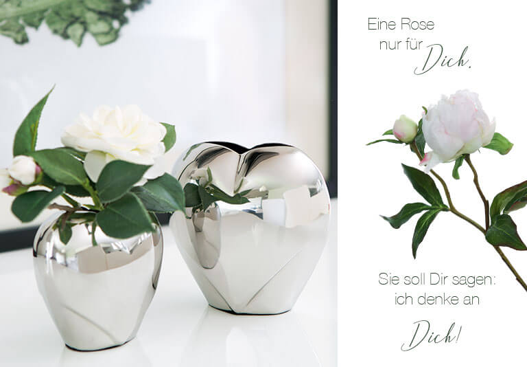 Dekoration mit Rosen zum Muttertag Dekoration mit Rosen zum Muttertag