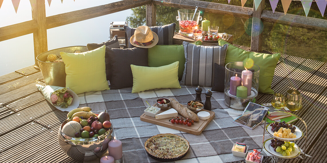 Der Look Gartenpicknick